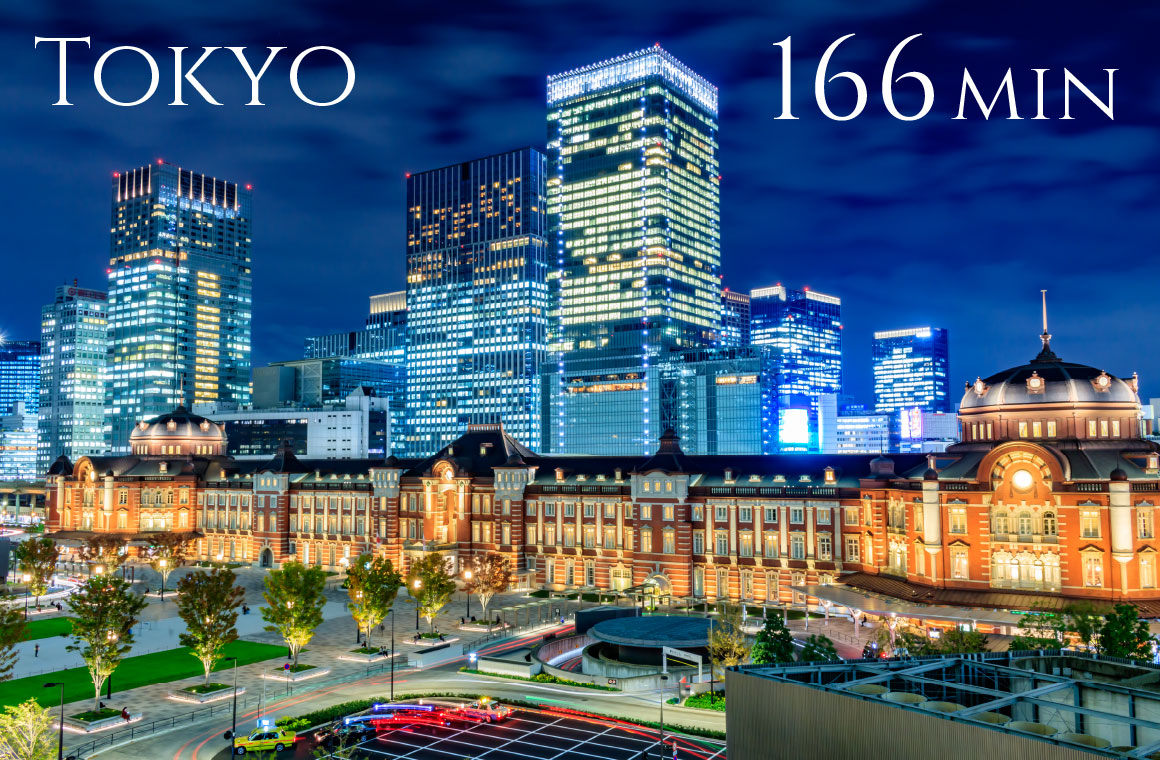 Tokyo 166min