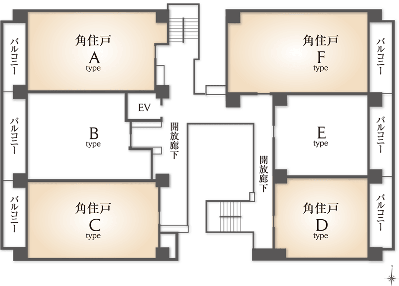 フロア概念図