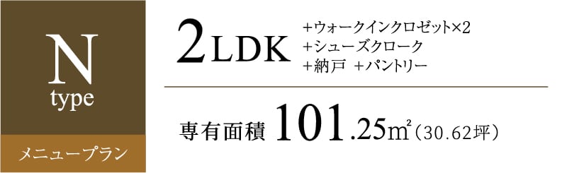 Nタイプ メニュープラン