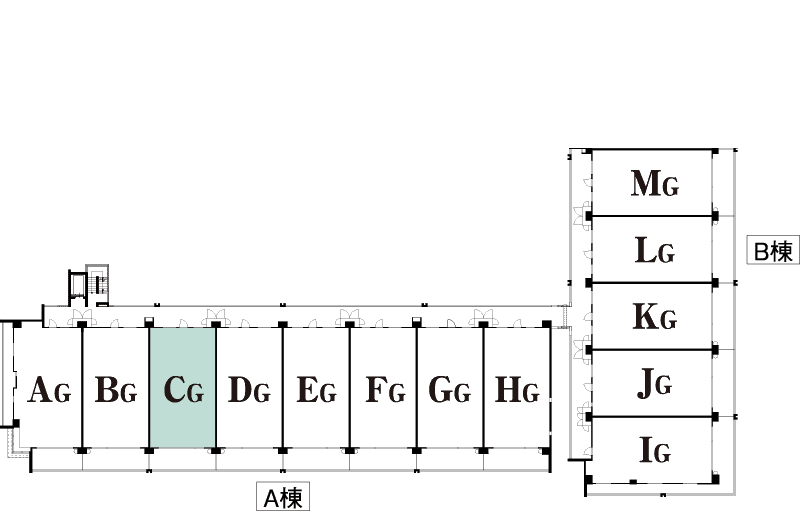 CGタイプ平面図