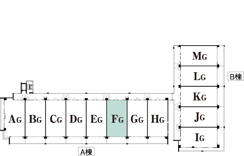 FGタイプ平面図