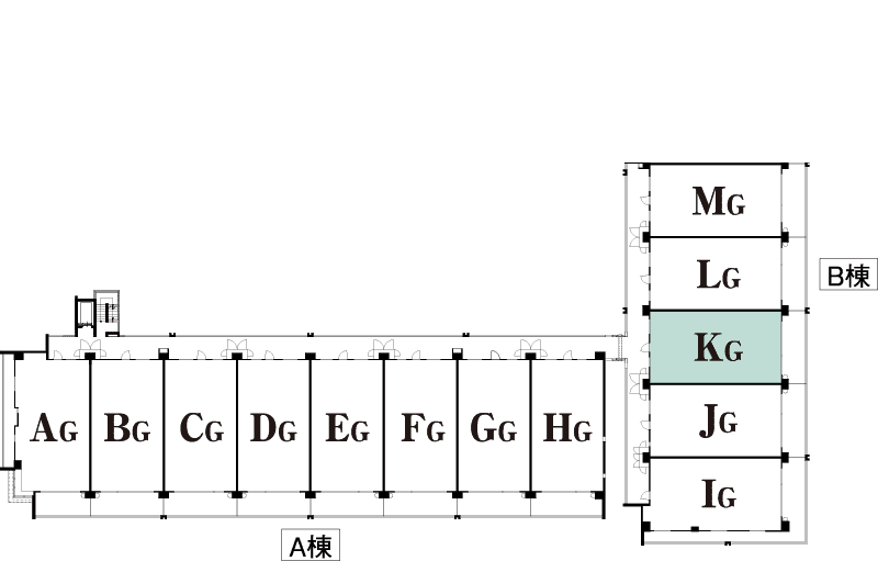 KGタイプ平面図