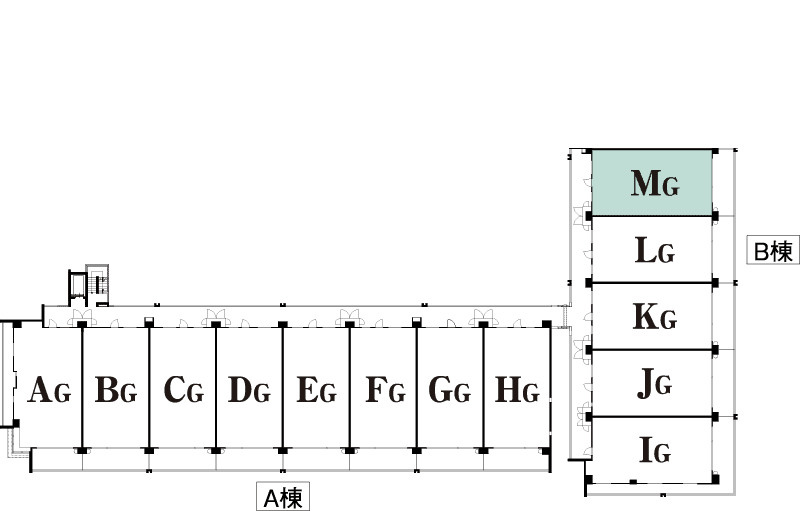 MGタイプ平面図