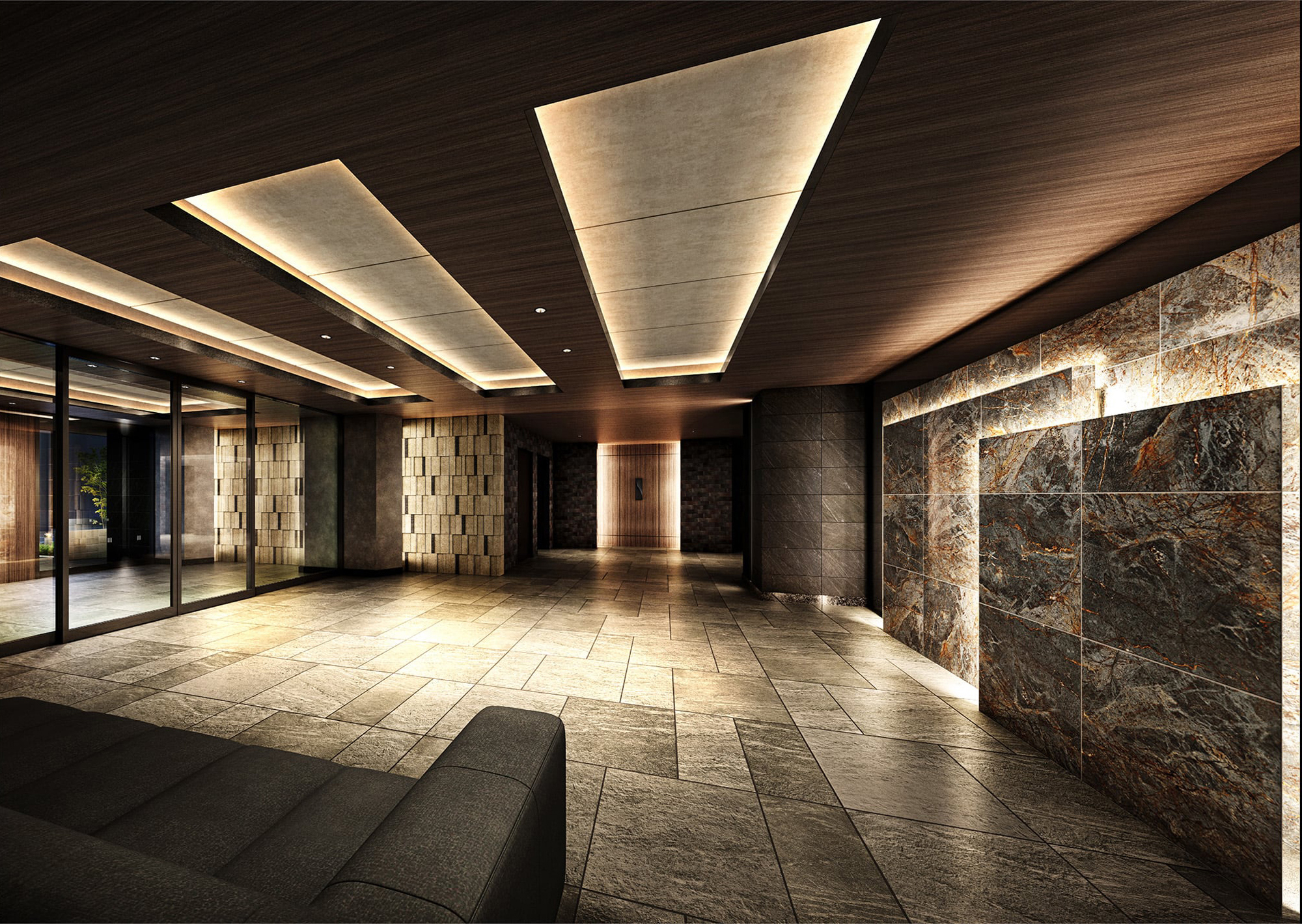 エントランスホール完成予想図