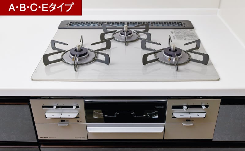 ガラストップコンロ