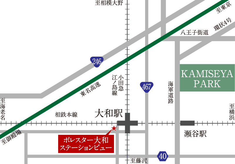 KAMISEYA PARK概念地図