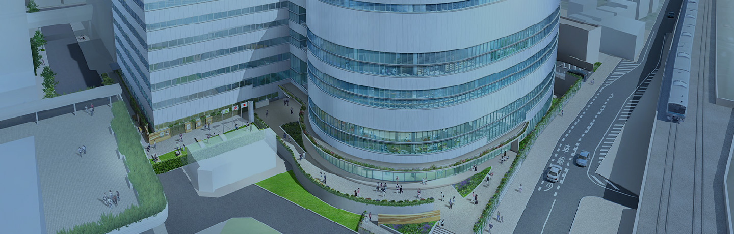 複合施設イメージパース