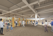 一般書エリア・閲覧室