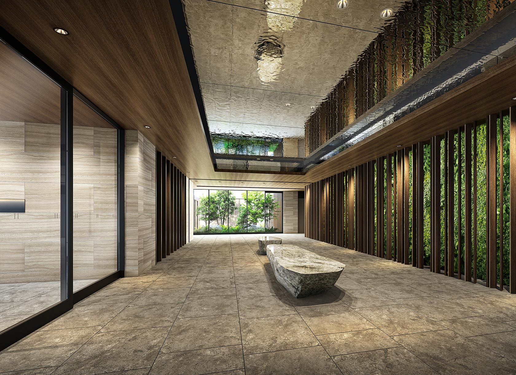 エントランスホール完成予想図