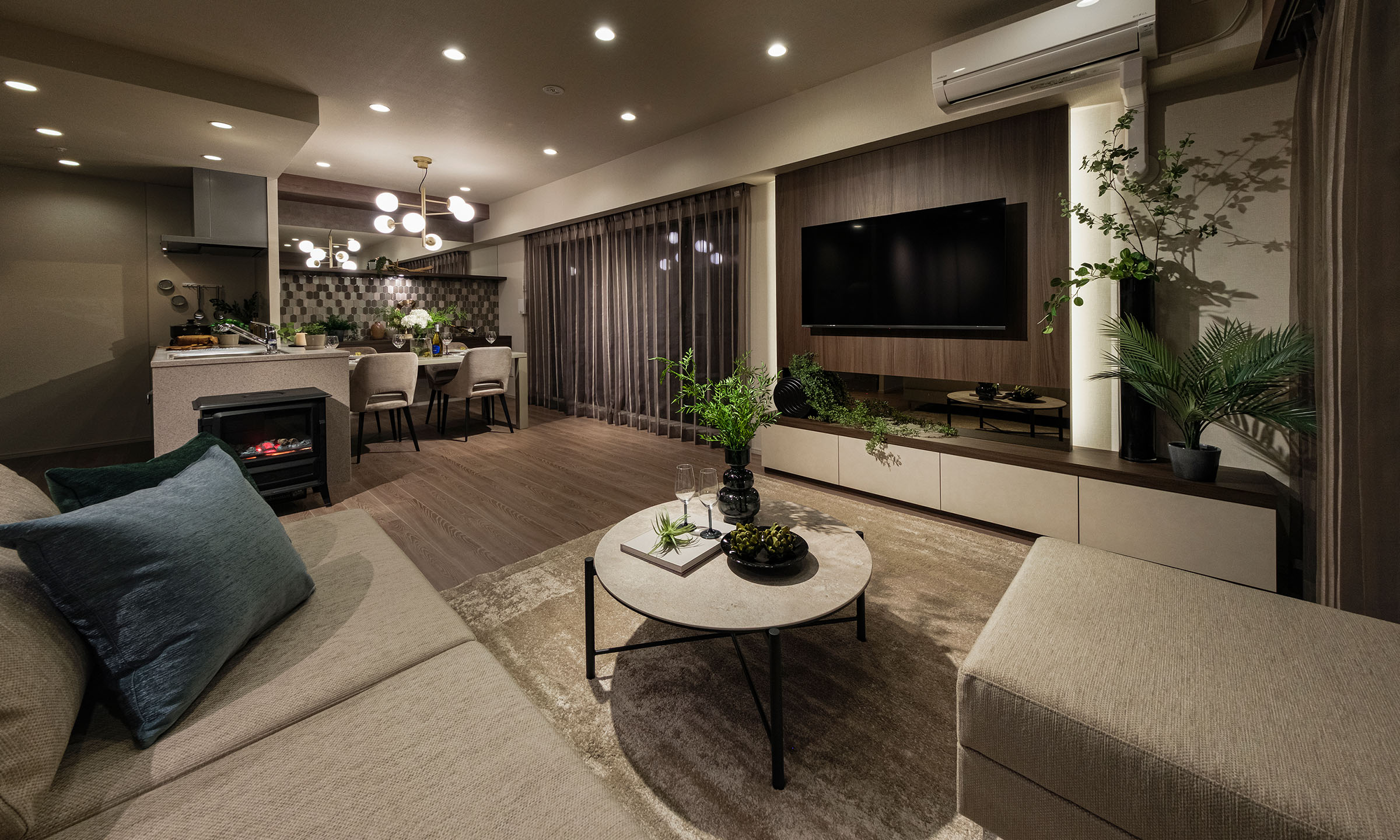 LIVING DINING