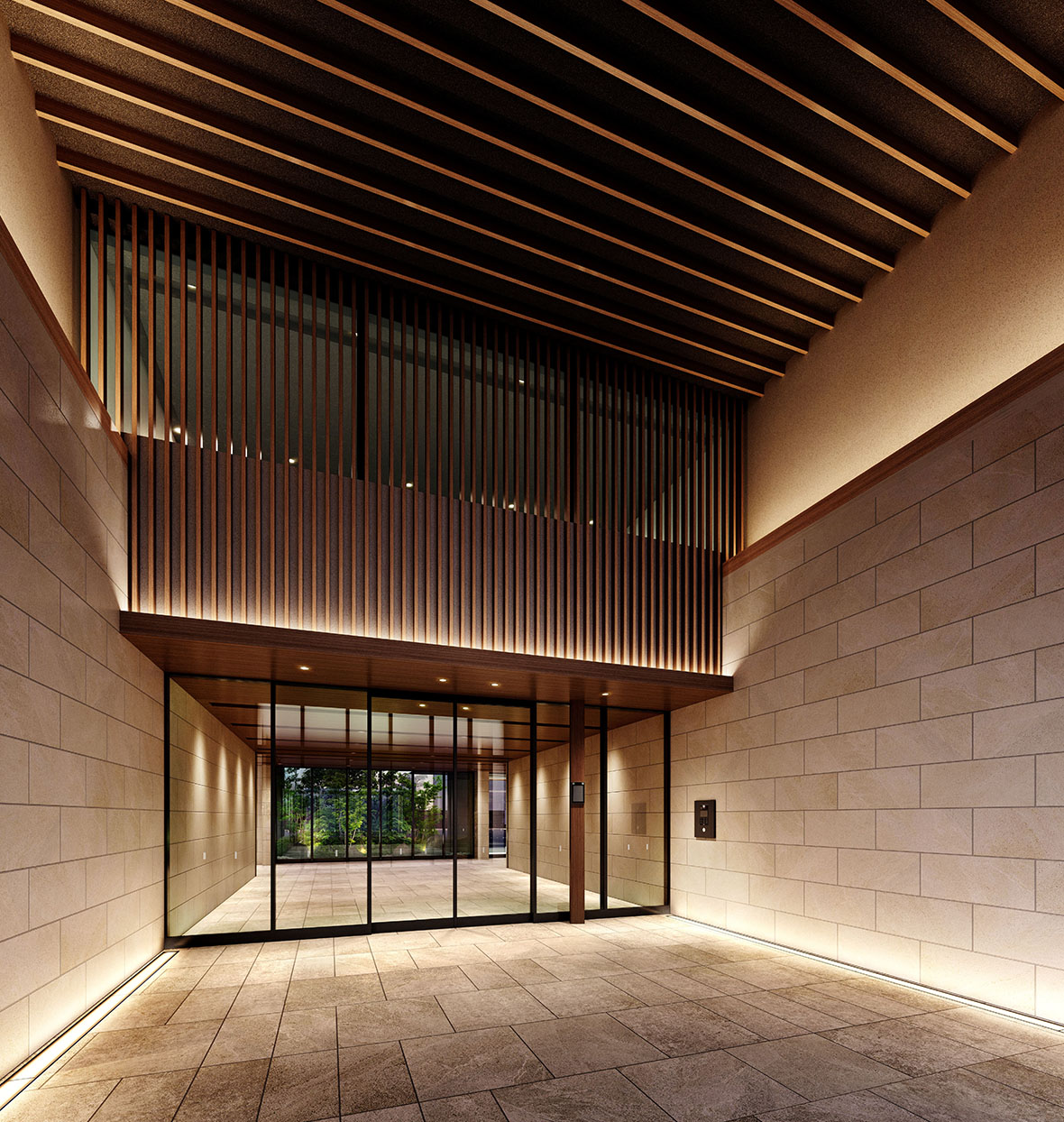 エントランスホール完成予想図