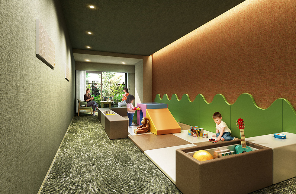 キッズルーム完成予想図