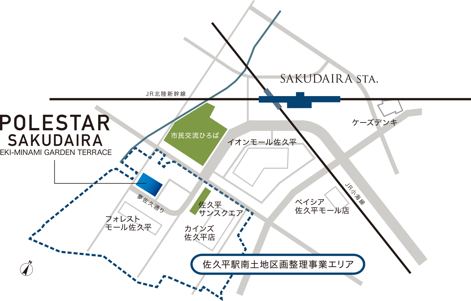 現地周辺概念図