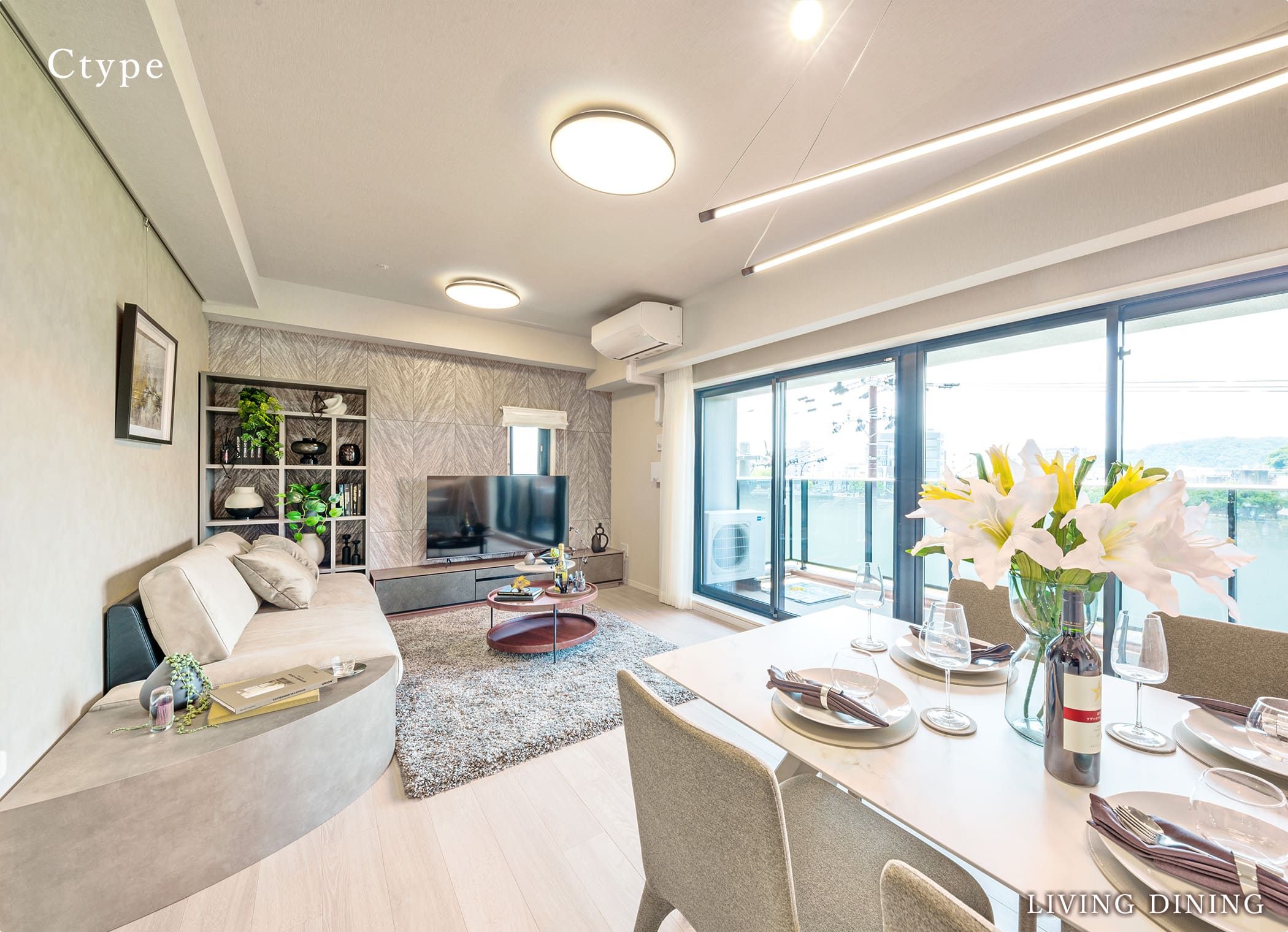 LIVING DINING