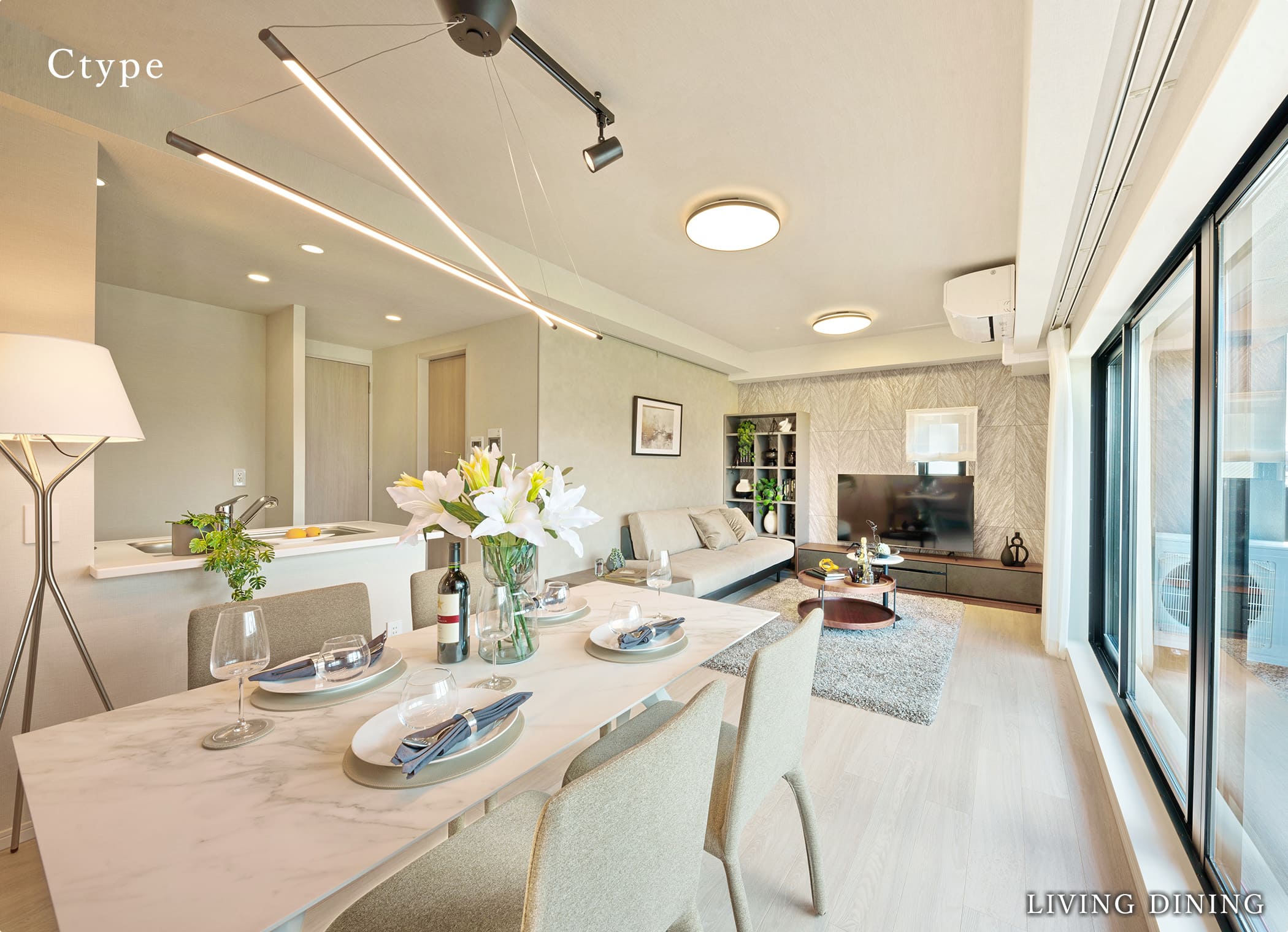 LIVING DINING