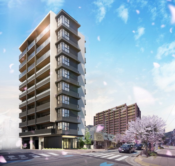 外観イメージ:ソルティア池田さくら通り