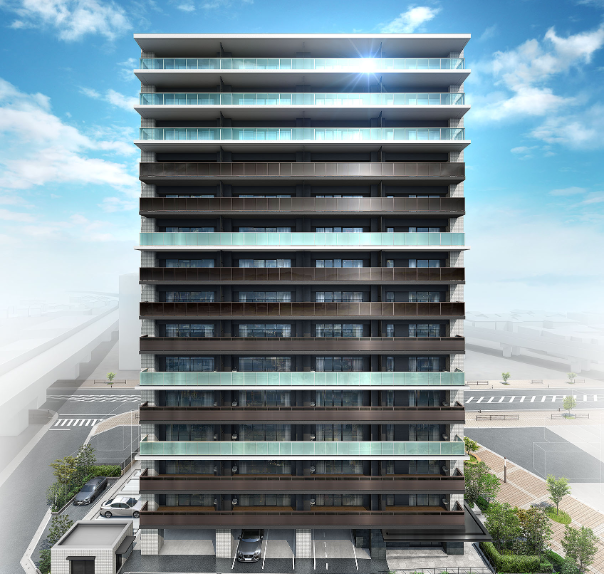 外観イメージ：ポレスター三山木駅前