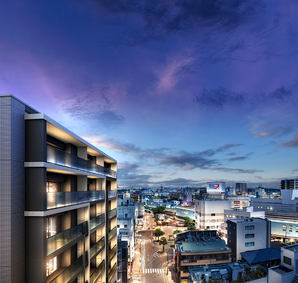 外観イメージ：ポレスター大和ステーションビュー