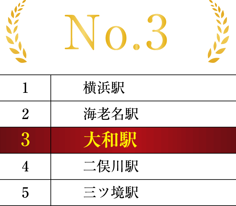 相鉄線全線で乗降者数ランキング